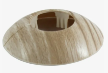 Rozetka na trubi d19mm 81 Dub kolorado